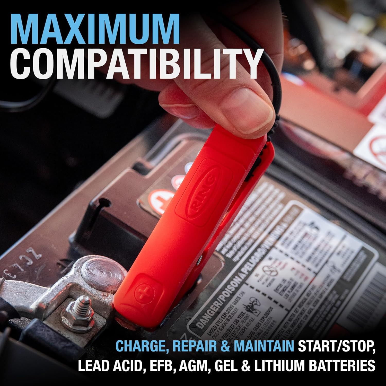 ULTRACHARGE 5A Smart Car Charger & Battery Maintainer for 6V/12V Batteries