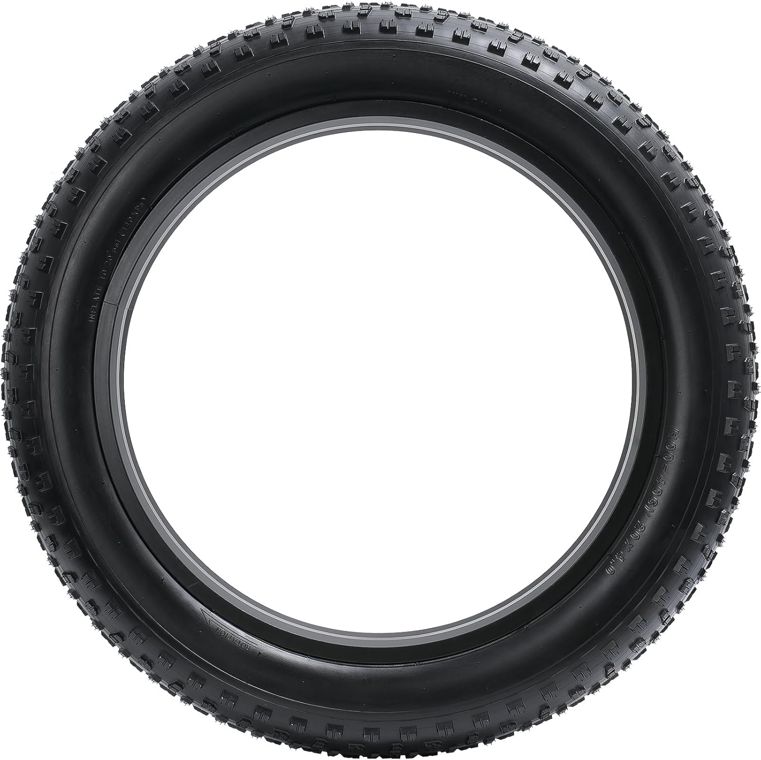 20" Fat Bike Tires 20X4.0/100-406 for Mountain Bicycles - 2 Pack