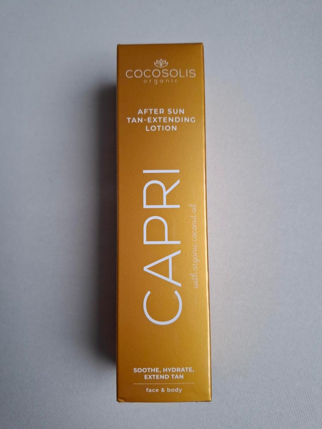 CAPRI After Sun Lotion - Extends Tan, Hydrates, Soothes Skin