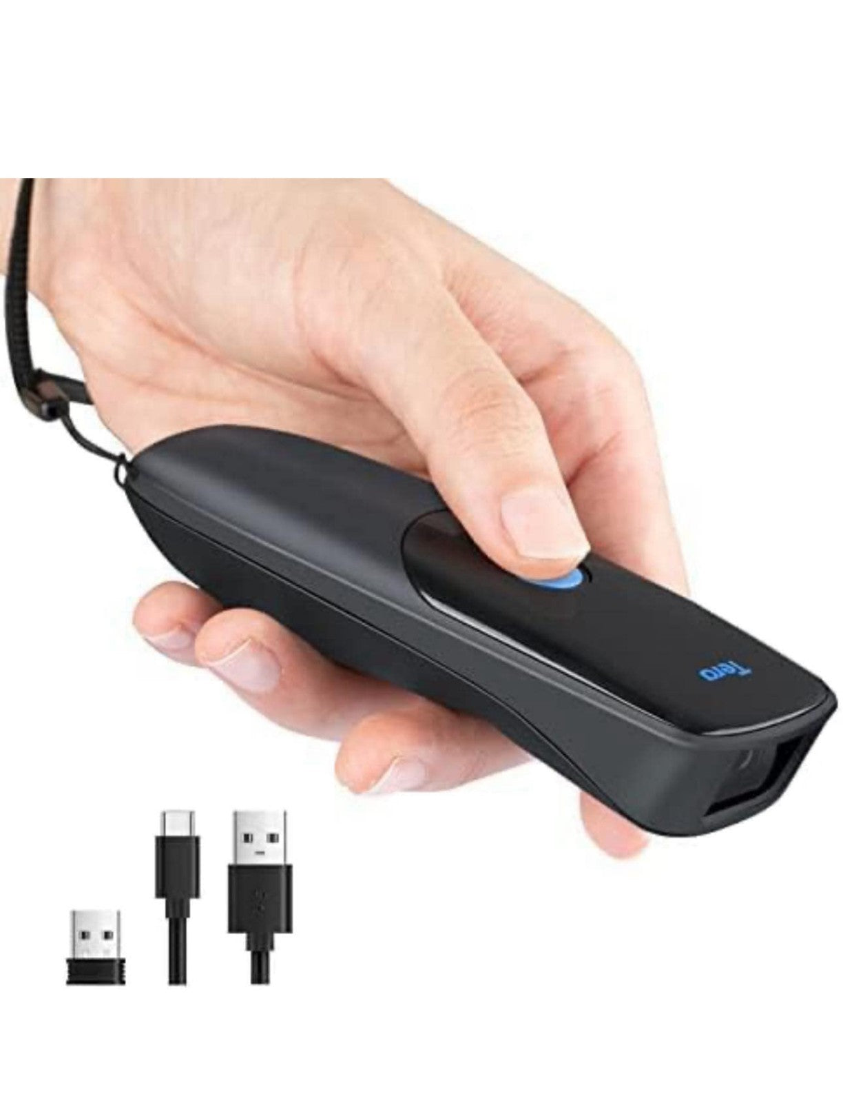 Tera 2D Mini Bluetooth Barcode Scanner 1D/2D/QR Code Reader Wireless USB Wired