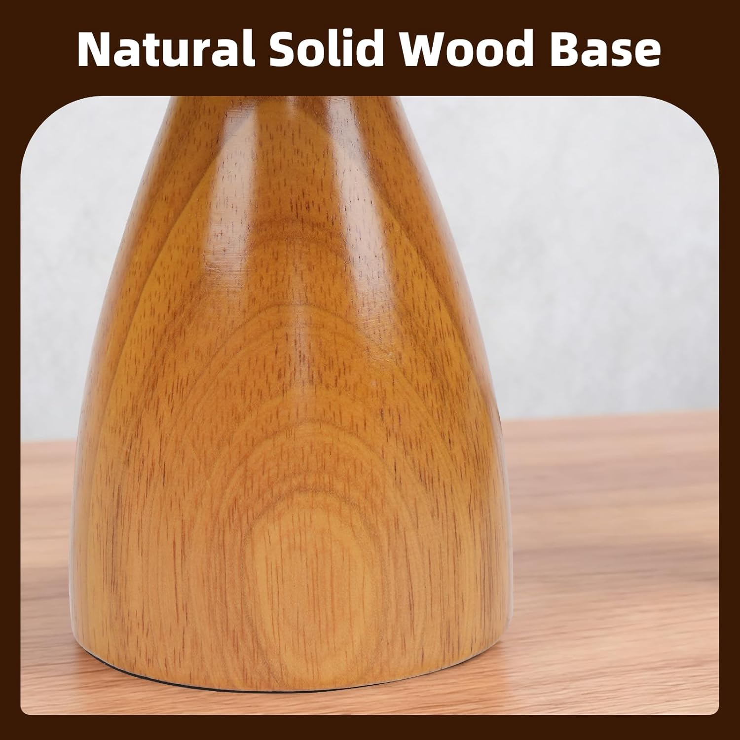 12.5-Inch Bedside Table Lamp with White Linen Shade and Gold Stripes