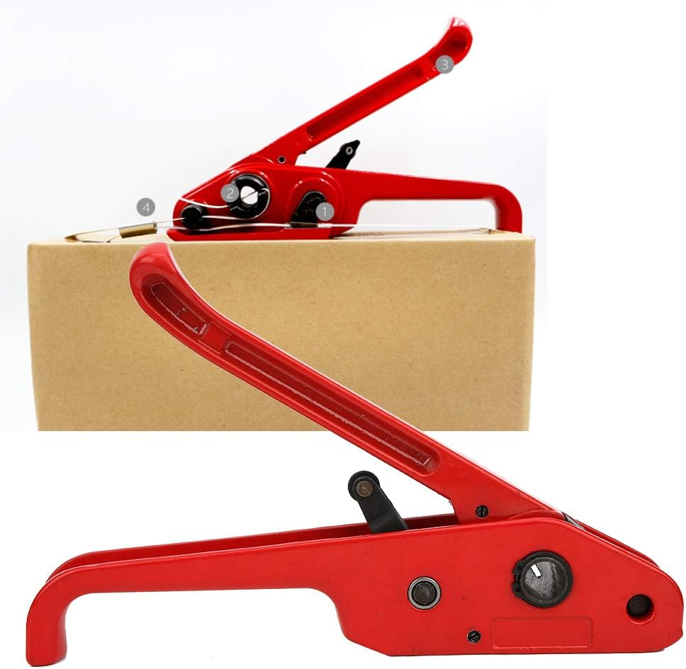 Heavy-Duty Manual Tape Strapping Tensioner for 16-19mm PET/PP Binding