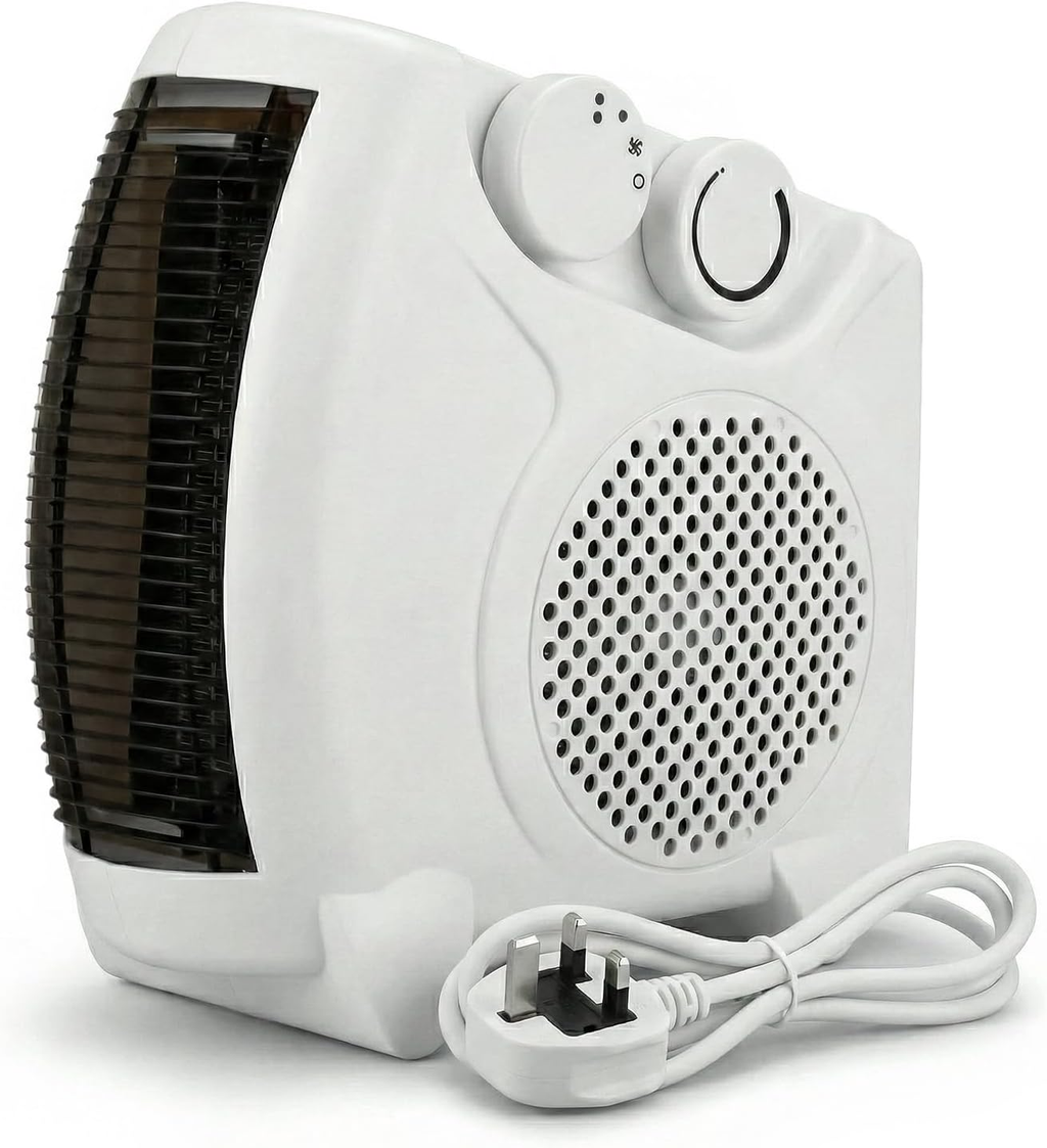 Ventox 2000W Electric Heater with Adjustable Thermostat & Overheat Protection