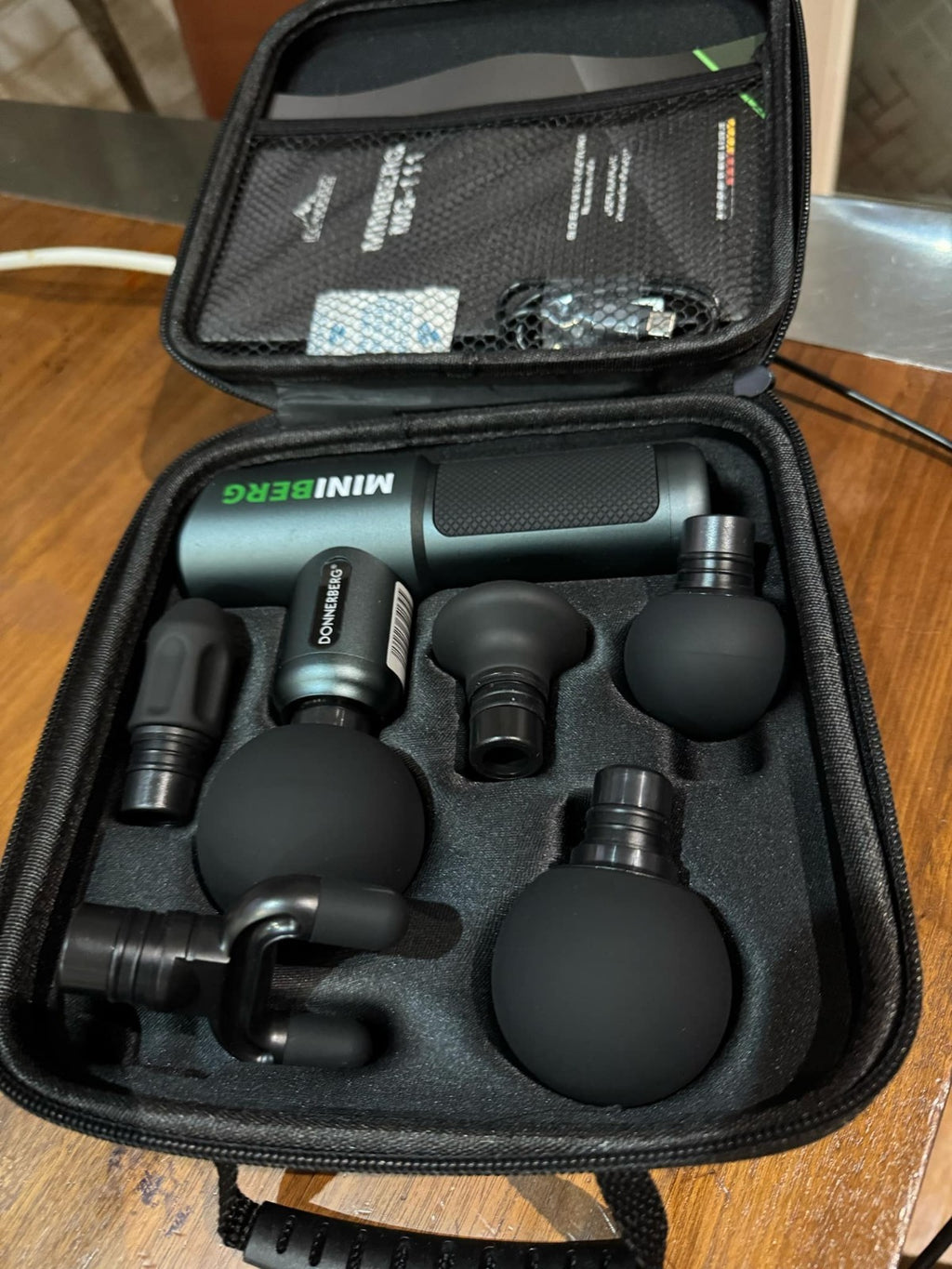 Miniberg Mini Massage Gun 6mm Amplitude Quiet Compact Muscle Massager