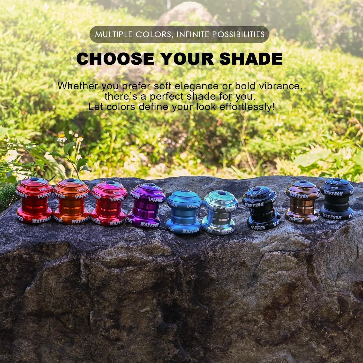 WFS NV.58 1-1/8" Threadless Bike Headset CNC Alloy Sealed Bearings 34mm Head Tub