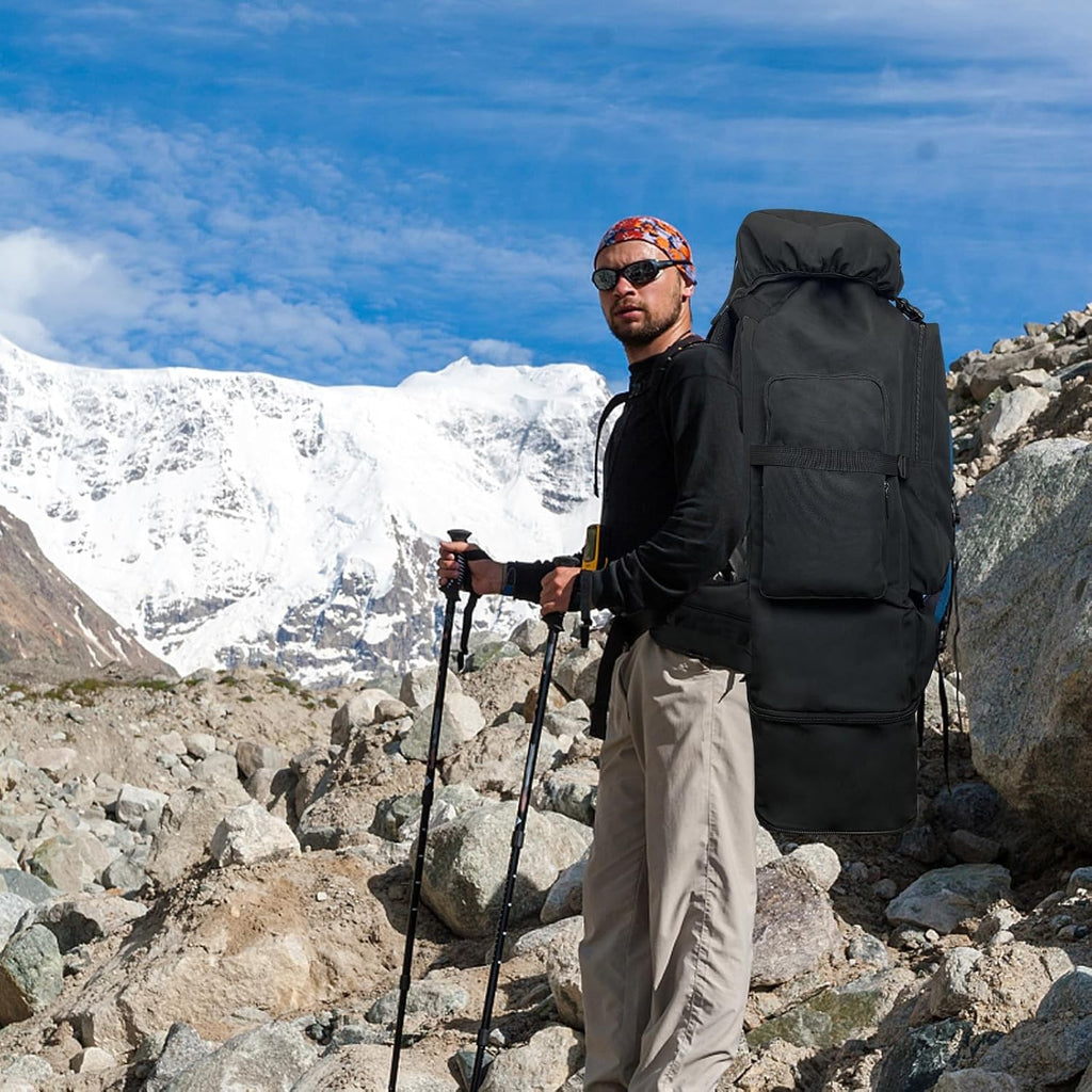 100 L Waterproof Tactical Backpack for Camping and Hiking