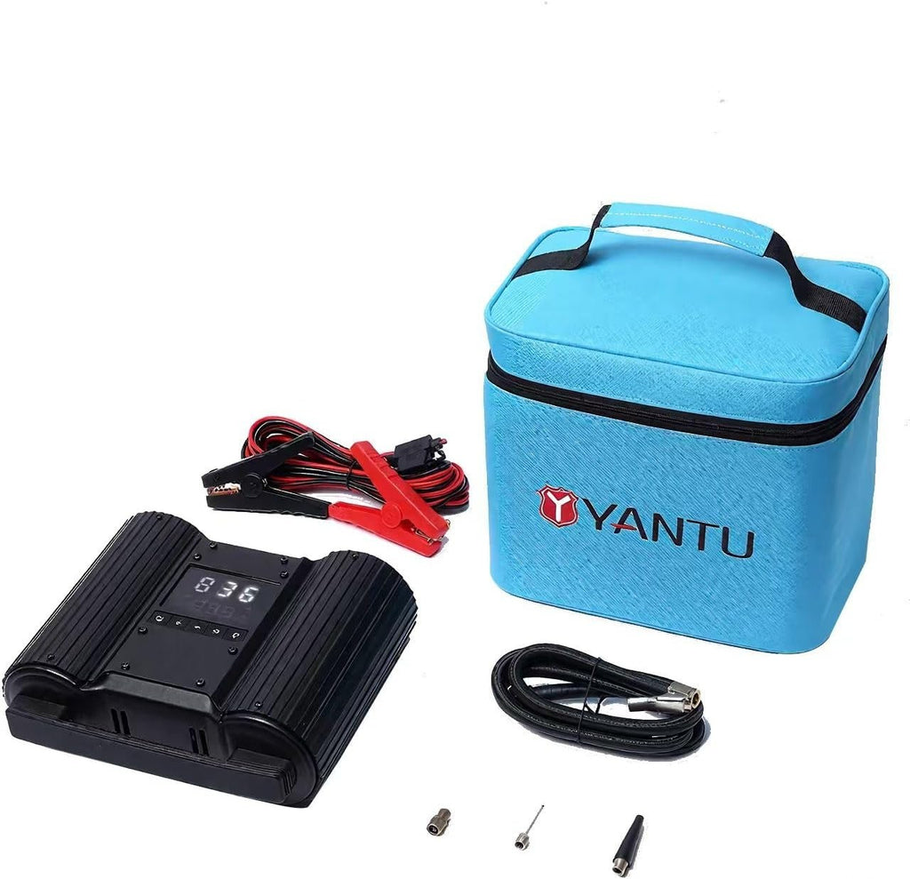 Yantu Dual 30mm Cylinder 12V 150PSI Heavy Duty Off Road Tire Inflator Compressor