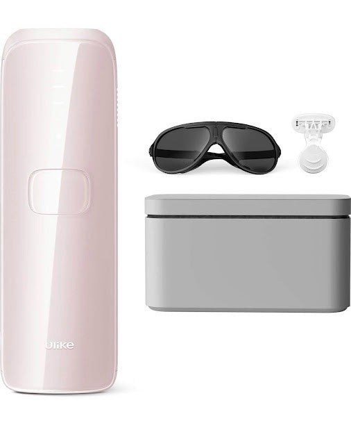 ULIKE IPL Hair Removal Device with Sapphire Ice Cooling Flat-Head Design