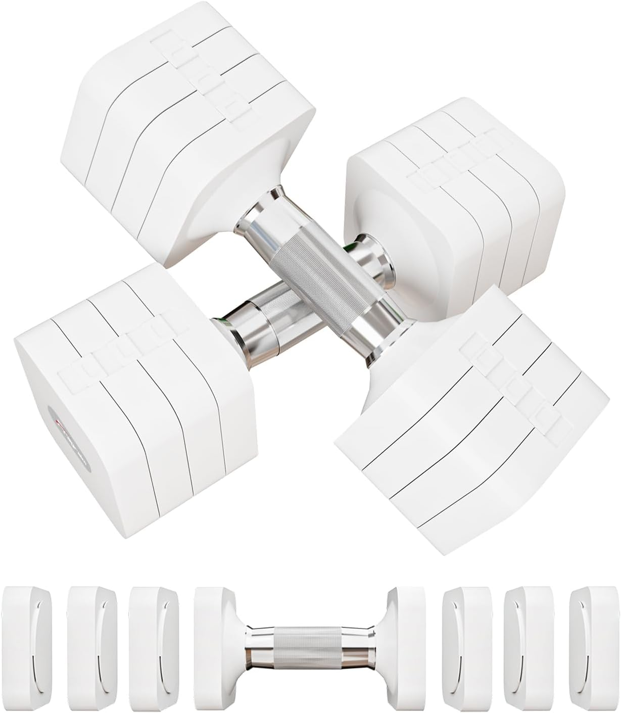 Adjustable 5 KG x 2 Dumbbell Set for Home Gym Strength Training