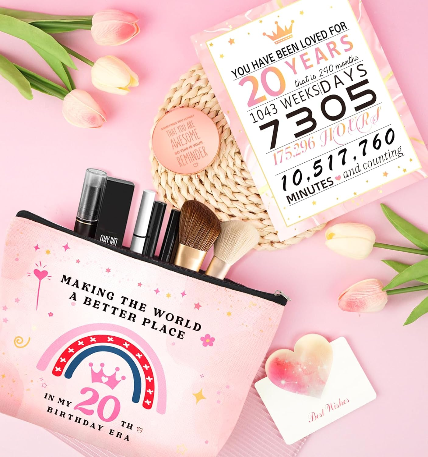 20th Birthday Gifts for Her - Perfect for Daughters, Sisters, and Friends