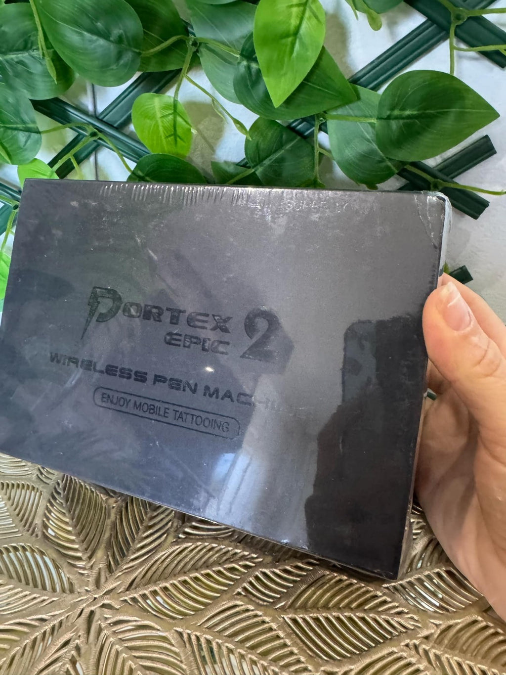 Dortex Wireless Tattoo Pen Machine 5000mAh Rotary Tattoo Gun Kit with Needle Car