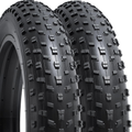 20" Fat Bike Tires 20X4.0/100-406 for Mountain Bicycles - 2 Pack