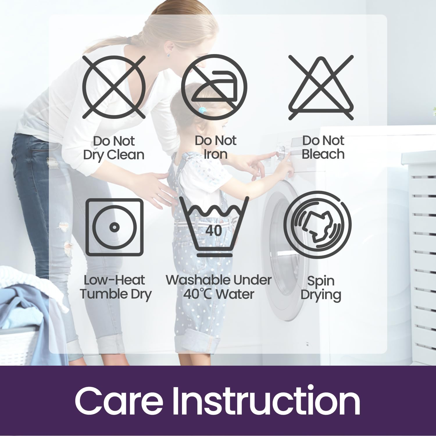 Ultra Soft Chenille Bath Mat Set, Non-Slip, Machine Washable, Beige, 2 Pieces