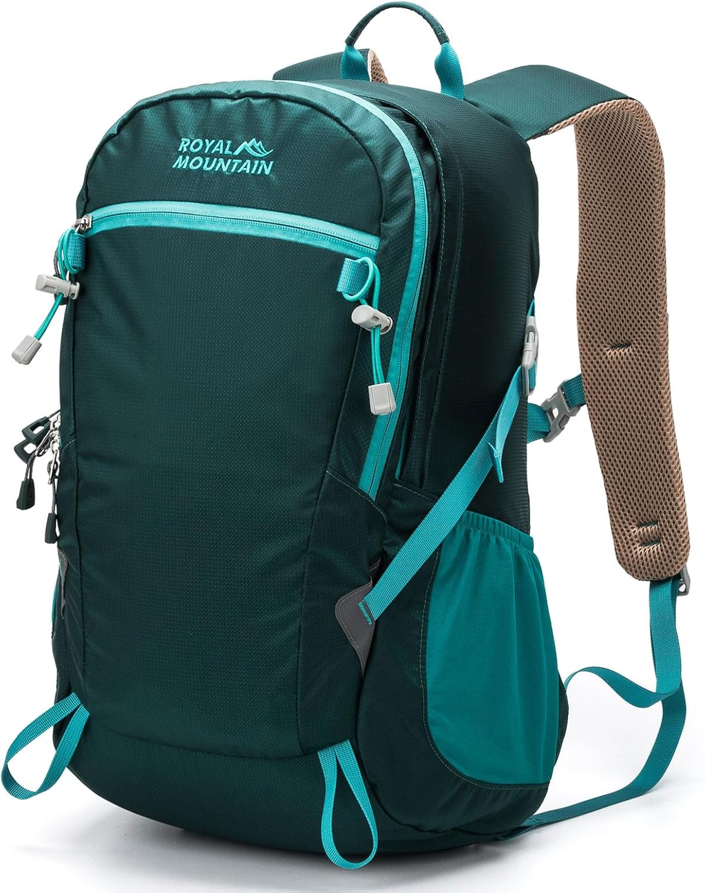 20L Lightweight Hiking Backpack with Rainproof Cover, Foldable Rucksack