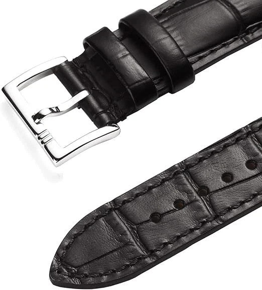 Genuine Alligator Leather Watch Band Quick Release Strap Men Women