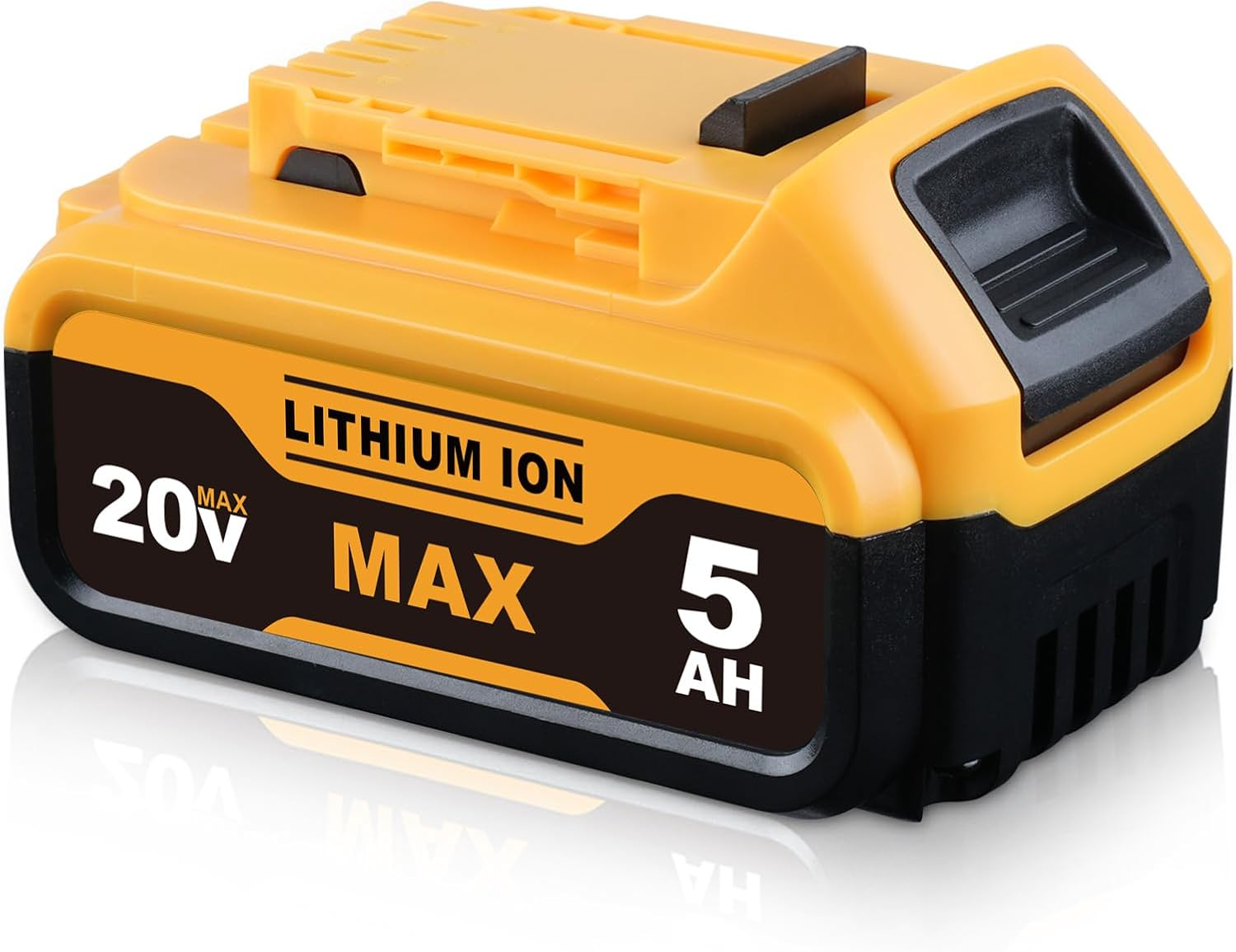 5.0AH Li-Ion 18V Replacement Battery for DeWalt DCB Series Cordless Tools