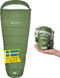 Lightweight Mummy Sleeping Bag - 780G, Compact for Hiking and Camping