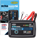 ULTRACHARGE 5A Smart Car Charger & Battery Maintainer for 6V/12V Batteries