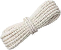 Arightmu 10mm x 10m Natural Cotton Rope Macrame Cord DIY Craft Knitting Beige