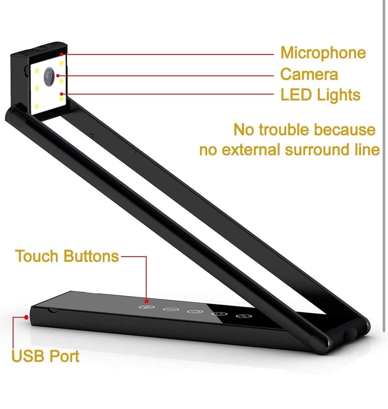 4K Document Camera 13MP USB Webcam for Teachers Distance Learning Video